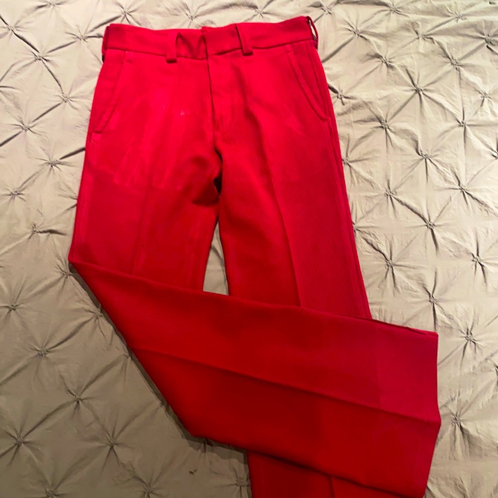 Red pants